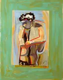 Sans titre by Sandr Chia, 1990, Lithographie en couleur, sold Jul 2009