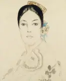 Je trouve qu' il en faut pour tous les goûts. Il y a des gens qui n'aiment pas les machines : je leur propose des Espagnoles. S' ils n'aimaient pas les Espagnol by Francis Picabia, Aquarelle, encre et crayon sur papier, sold Jun 2009