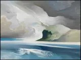 Winter Point by Toni Onley, 1982, oil on board, sold Nov 2015