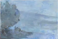 Reflecting by Jānis Avotins, 2007, Öl auf Leinwand, sold Nov 2019