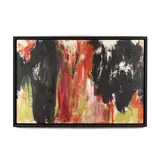 Large Abstract Expressionist Painting by William Gambini, Oil on canvas, sold Apr 2020