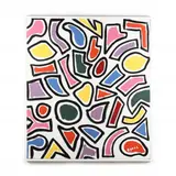 Colorful Abstract Painting by Sam Ezell, Acrylic on canvas, sold Apr 2020