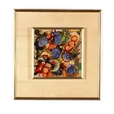 Summer Profusion by Katheryn Woods Kortheuer, Mixed media on board, sold Apr 2020