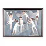 Children at Play by Emily Lansingh Muir, Oil on canvas, sold Apr 2020