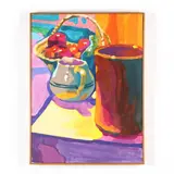 Still Life with Fruit by Joanne Honeycutt, Acrylic on canvas, sold Apr 2020