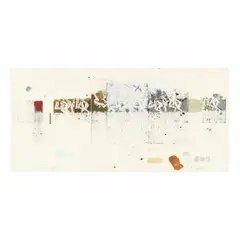 re-flek'shons two [sic] by Peyton Campbell, Mixed-media work on paper, sold Apr 2020