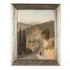 The Nun by Edward Bruce, Oil on panel, sold Apr 2020