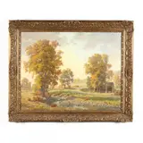 Blue Creek by Hall Diteman, Oil on canvas, sold Apr 2020