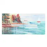 Low Water at High Rock I by Baylor Gray, Watercolor on paper, sold Apr 2020
