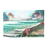 Golf Course View by Baylor Gray, Watercolor on paper, sold Apr 2020
