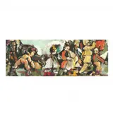 Carnival Procession by Gerard F. Tempest, Gouache on paper, sold Apr 2020