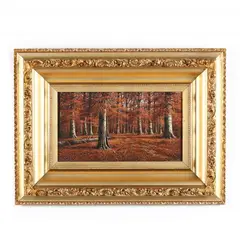 Beech Trees by William McKendree Snyder, Oil on canvas, sold Mar 2020