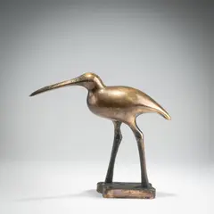 Schnepfe by Tapio Wirkkala, 1975, Bronze, poliert (Kultakeskus, Hämeenlinna (zugeschrieben)), offered Oct 2026