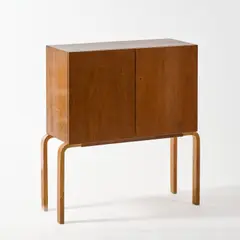 Kommode '250' by Alvar Aalto, 1950, Holzkastenkonstruktion, Mahagonifurnier, schichtverleimtes Birkenholz (Huonekalu-ja Rakennustyötehdas Oy, Turku (zugesch, sold Oct 2026