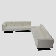 Sofa 'Vignola' mit Leuchttisch by Carlo Pellegrini, 1964, 68 x 132 x 80 cm; Einsitzer: H (Zweisitzer: H), sold Oct 2026