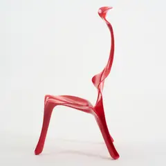 Stuhl 'Floris' by Günter Beltzig, 1967, Fiberglasverstärktes Polyester, rot (Galerie, Wolfgang Maurer, München), sold Oct 2026