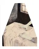 Caresser by Lise Stoufflet, 2013, Huile sur bois, sold Sep 2023