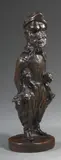 Fratin par lui-même by Christophe Fratin, Bronze à patine brun clair, sold Dec 2023