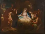 L'Adoration des bergers by Francisco Bayeu, Huile sur toile, sold Feb 2022