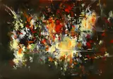 Blow Out Preventor 2 by Mr Jago, mixed media on paper, offered Dec 2018