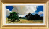 Untitled by Peter Sculthorpe, oil on board, sold Apr 2012