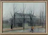 titled Chestnut Street Meeting House- by Barclay Rubincam, 1900, pastel, sold Apr 2012