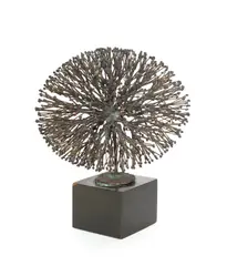 bush form sculpture by Harry Bertoia, bronze, sold Apr 2012