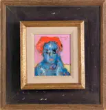 Untitled by Humbert Howard, oil on board, sold Apr 2012