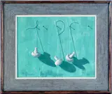 still life by Marc Schoettle, oil on canvas, sold Feb 2012