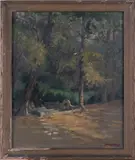 Untitled by Blanche Dillaye, oil on canvas, sold Feb 2012