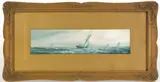 seascape by Pauline Meyer Colyar, watercolor, sold Feb 2012