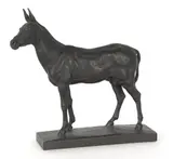 of a horse by Antoine-Louis Barye, bronze, sold Jan 2012