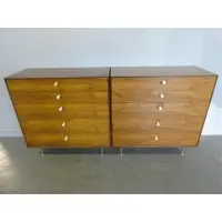 Pair of Rosewood Tall Chests with by Herman Miller, sold Oct 2011