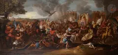 La Bataille d’Arbèles by Franz Ertinger, Toile, sold Jun 2021