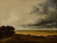 Paysage avec un chemin de terre by Georges Michel, Toile, sold Jun 2021