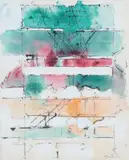 Sans titre by Paul Kallos, 1984, Aquarelle et gouache sur traits d'encre, sold Dec 2014