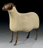 Mouton de pierre by François-Xavier Lalanne, 1979, Épreuve en époxy et bronze patiné, sold Oct 2014