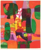 La Jacinthe blanche by Denise Bourdouxhe, Lithographie en couleurs, sold Jun 2013