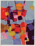 La ville flottante by Denise Bourdouxhe, Lithographie en couleurs, sold Jun 2013