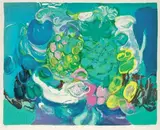 Composition aux ananas by Denise Bourdouxhe, Lithographie en couleurs, sold Jun 2013