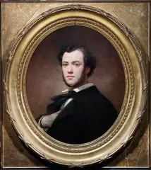 Portrait d'homme by Adolphe Yvon, 1857, Toile signée et datée au centre à droite, sold Sep 2020