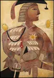 The Seated General II by Peter Aspell, 1997, oil on canvas, sold Sep 2015