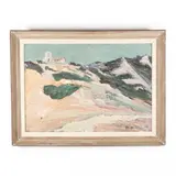 Landscape in Brittany by Vladimir de Terlikowski, Oil on canvas, sold Nov 2019