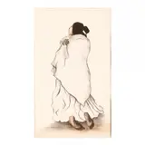 Kneeling Woman by R. C. Gorman, Lithograph in colors, sold Nov 2019