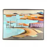 Currituck Sound by Claude Howell, Oil on canvas, sold Sep 2019