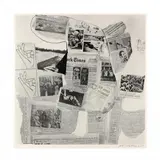 Features, from Currents by Robert Rauschenberg, Screenprint in colors, sold Sep 2019