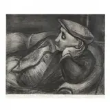 My Father by Will Barnet, Aquatint, sold Sep 2019