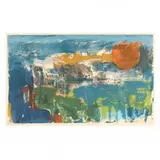 Part of the Forest III by Steve Poleskie, Serigraph on paper, sold Sep 2019