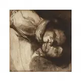 Tod, Frau, und Kind (Death, Mother, and Child) by Käthe Kollwitz, Etching, sold Sep 2019