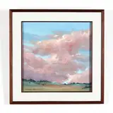 Evening Above the Field by Dorothy Hoeschen, Oil on artist's board, sold Sep 2019
